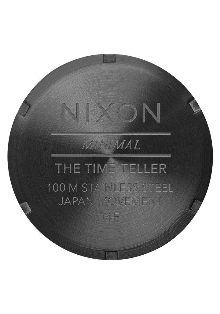 NIXON TIME TELLER - GUNMETAL/BLACKSUNRAY