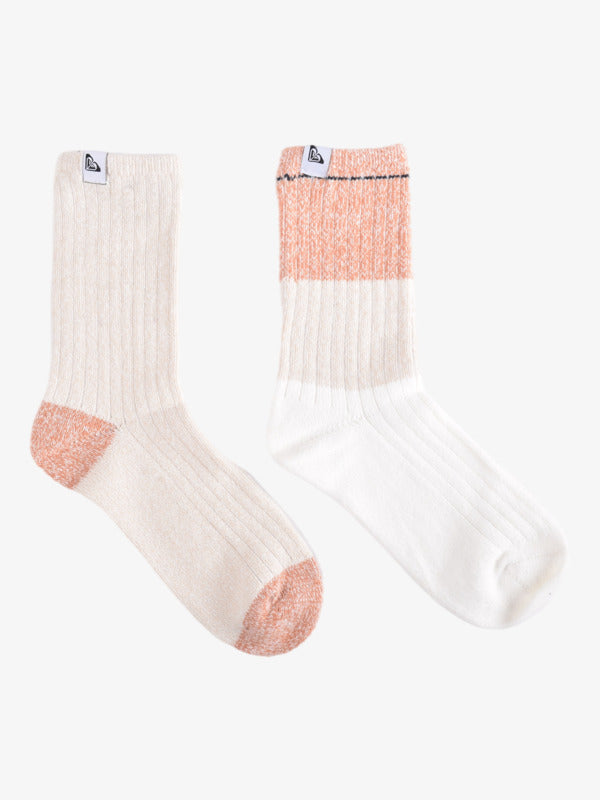 ROXY BOOT SOCKS 2 PACK