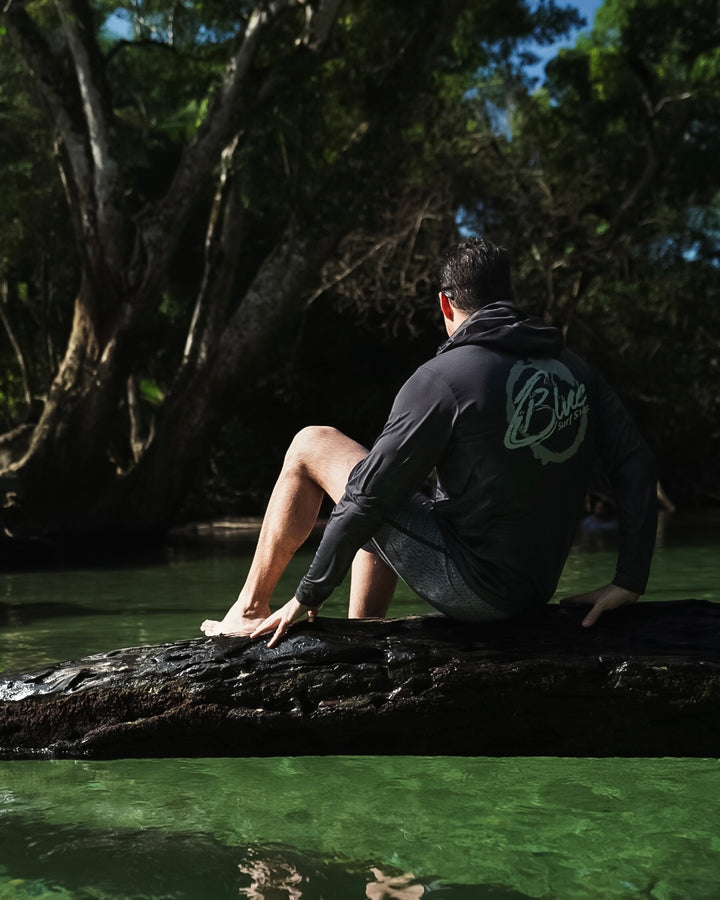 BLUE X PELAGIC EXO TECH RASHGUARD