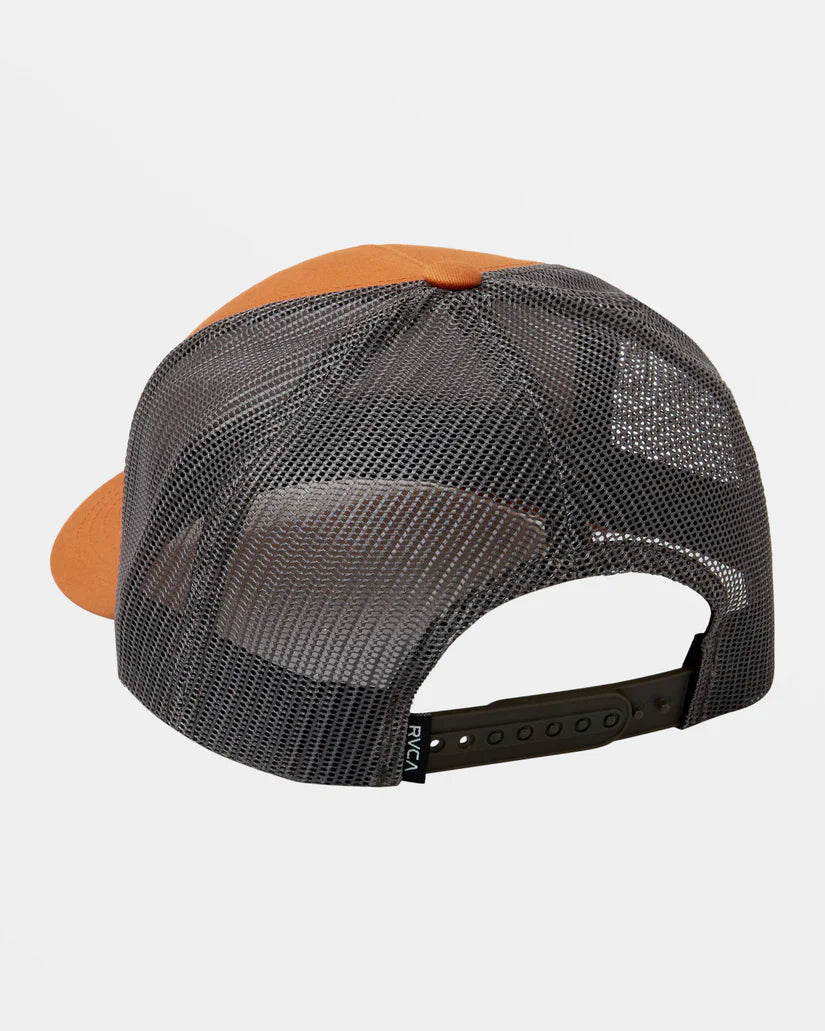 RVCA VA ALL THE WAY CURVED BRIM TRUCKER HAT