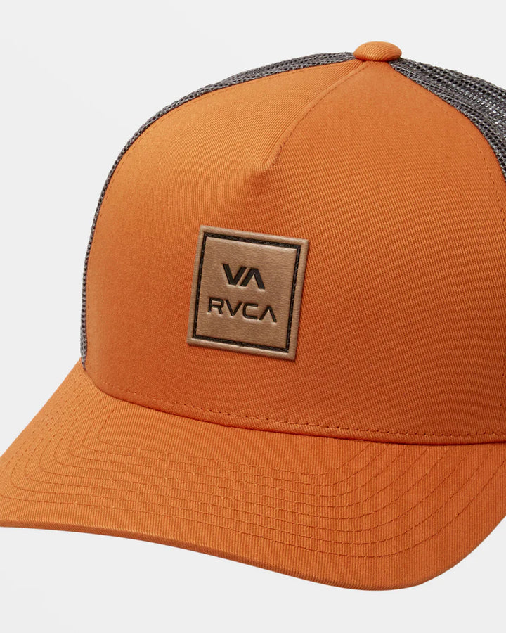 RVCA VA ALL THE WAY CURVED BRIM TRUCKER HAT