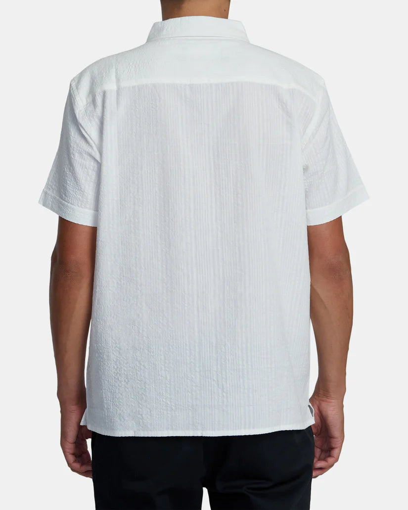 RVCA VACANCY SHORT SLEEVE WOVEN SHIRT