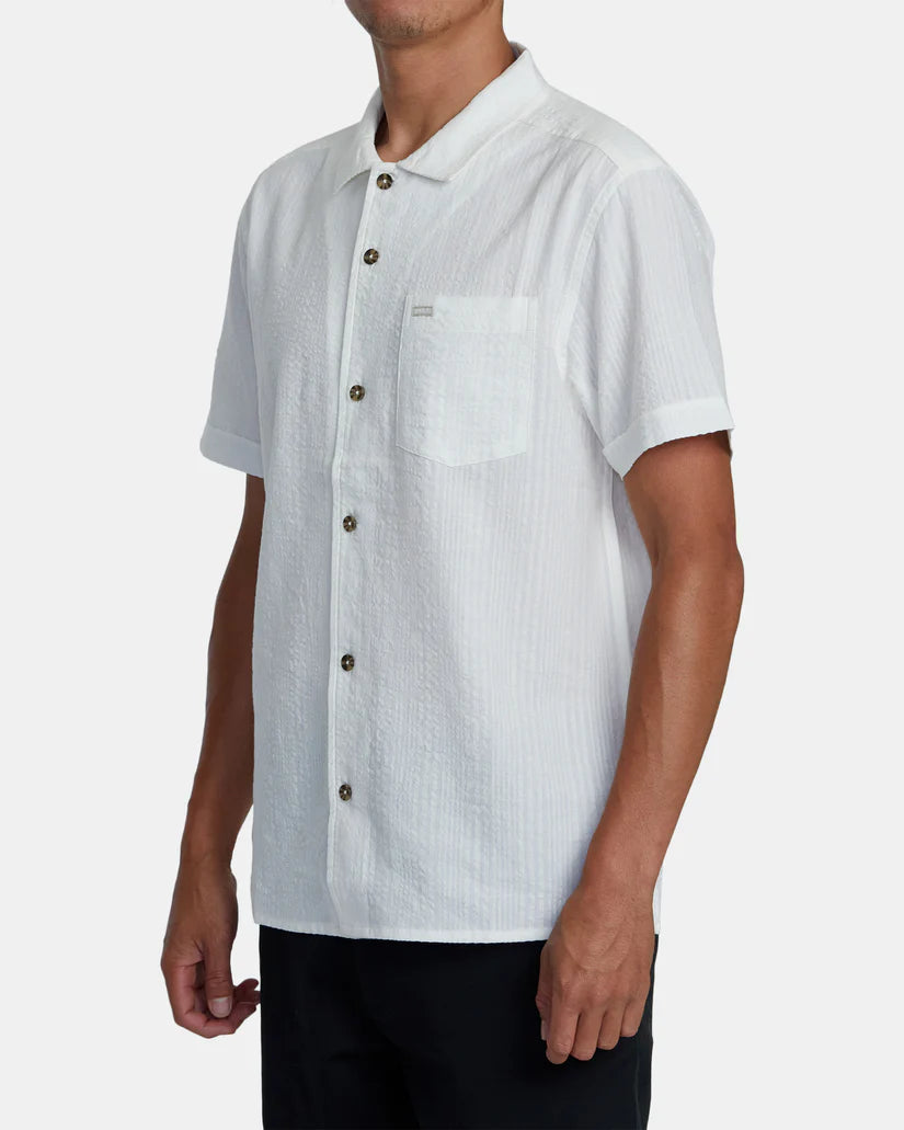 RVCA VACANCY SHORT SLEEVE WOVEN SHIRT