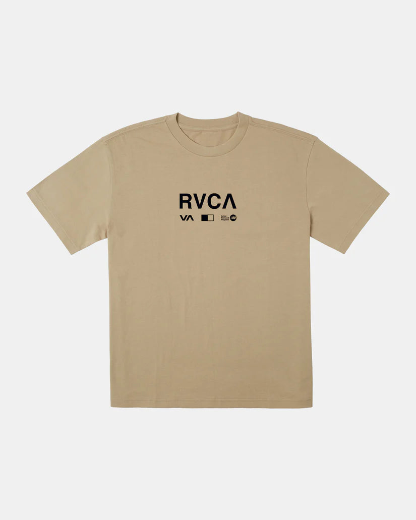 RVCA TEXTBOOK SS TEE