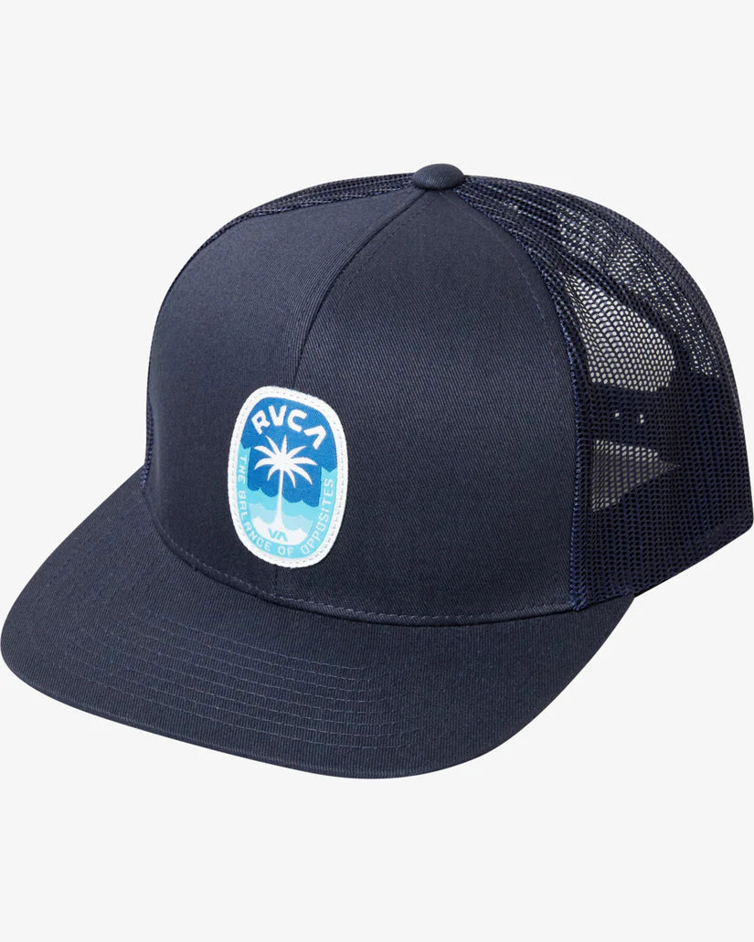 RVCA PRIME PALM TRUCKER HAT