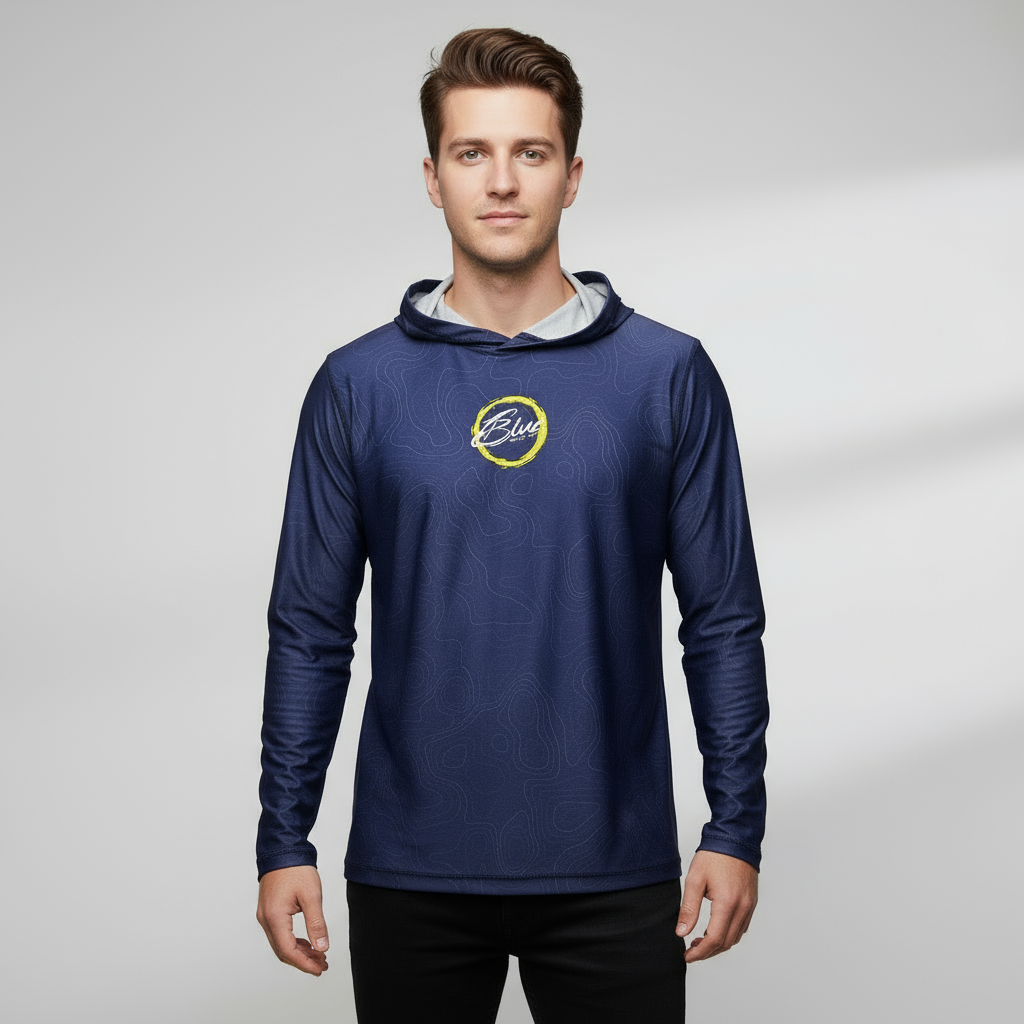 BLUE ULTRA BREATH RASHGUARD - TOPO NAVY