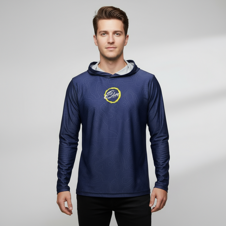 BLUE ULTRA BREATH RASHGUARD - TOPO NAVY