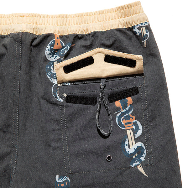 ROARK SHOREY SNAKE & DAGGER BOARDSHORT