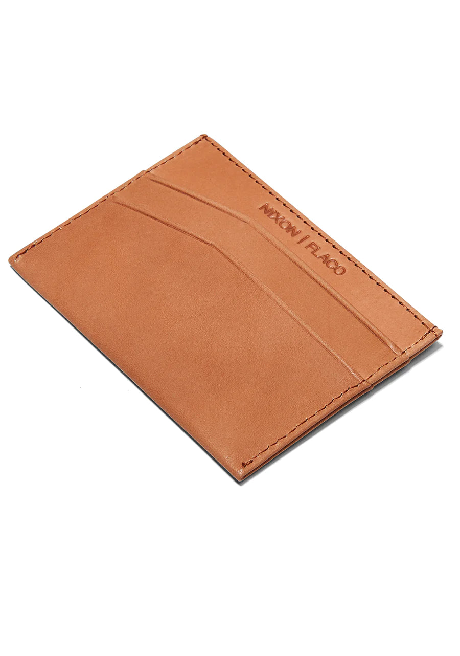 NIXON: FLACO LEATHER CARD WALLET