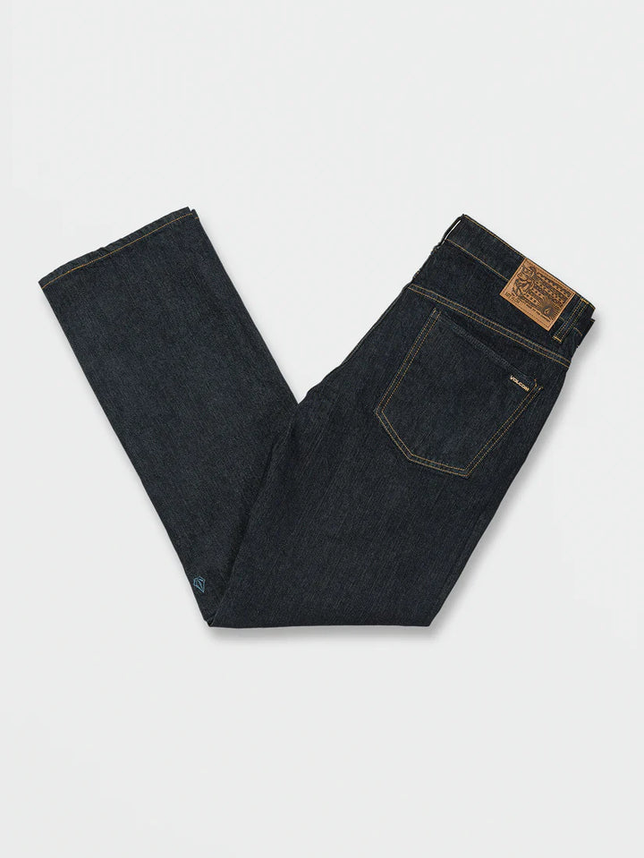 VOLCOM KINKADE JEANS - RINSED BLACK