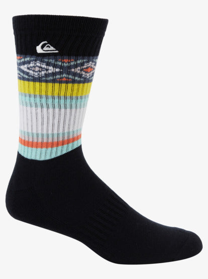 QUIKSILVER CREW SOCKS 2 PACK