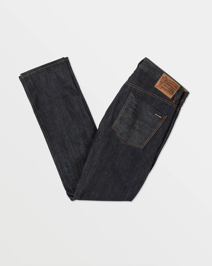 VOLCOM VORTA SLIM FIT JEANS - RINSE