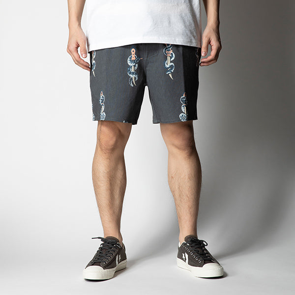 ROARK SHOREY SNAKE & DAGGER BOARDSHORT