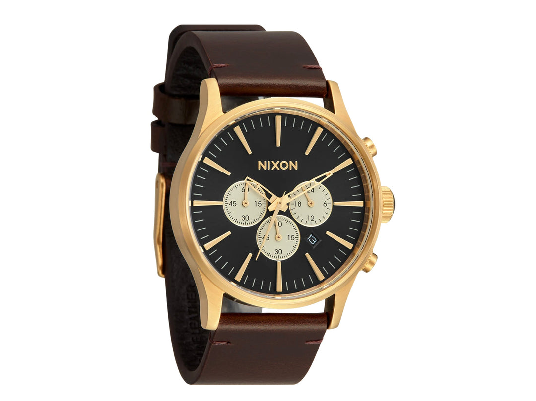 NIXON SENTRY CHRONO LEATHER