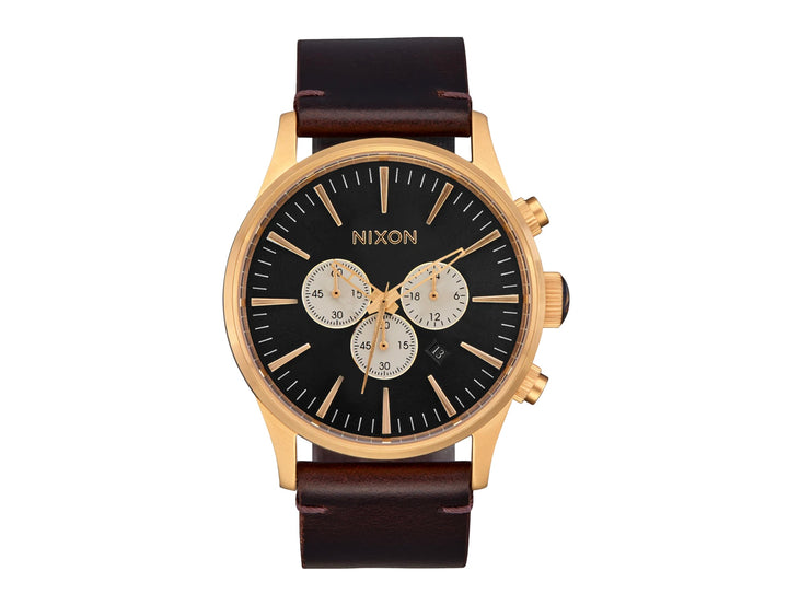 NIXON SENTRY CHRONO LEATHER