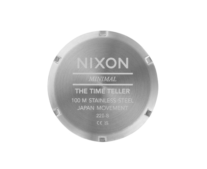 NIXON TIME TELLER - SILVER/PINK