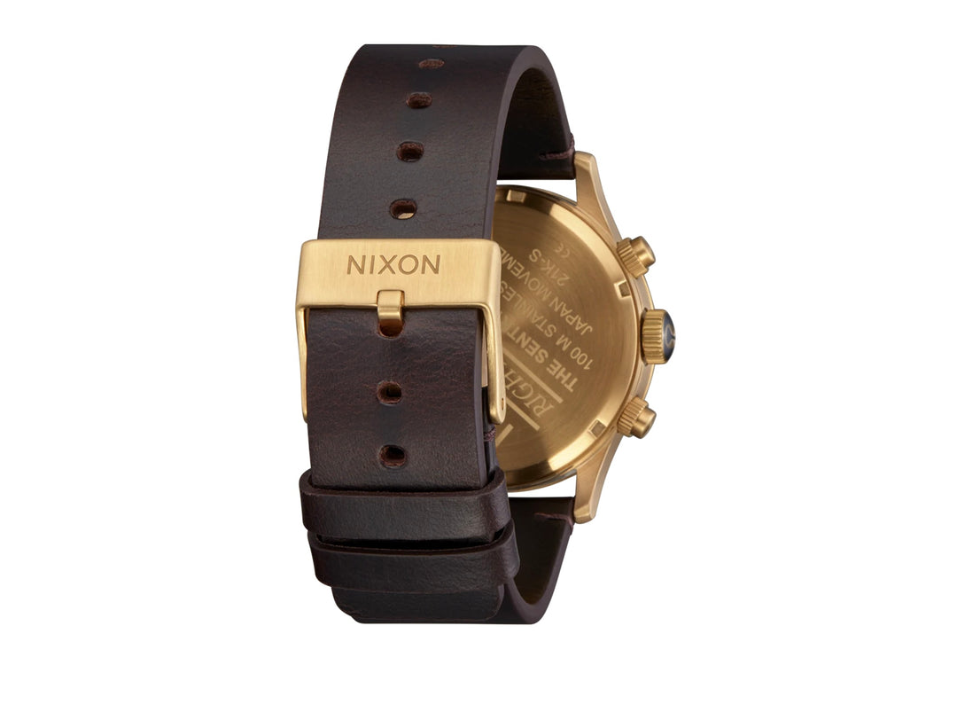 NIXON SENTRY CHRONO LEATHER