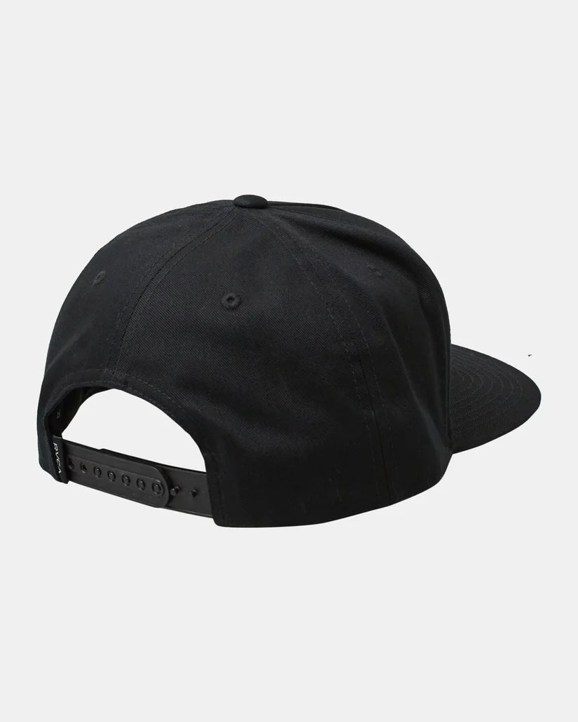 RVCA VA ALL THE WAY SNAPBACK BLK