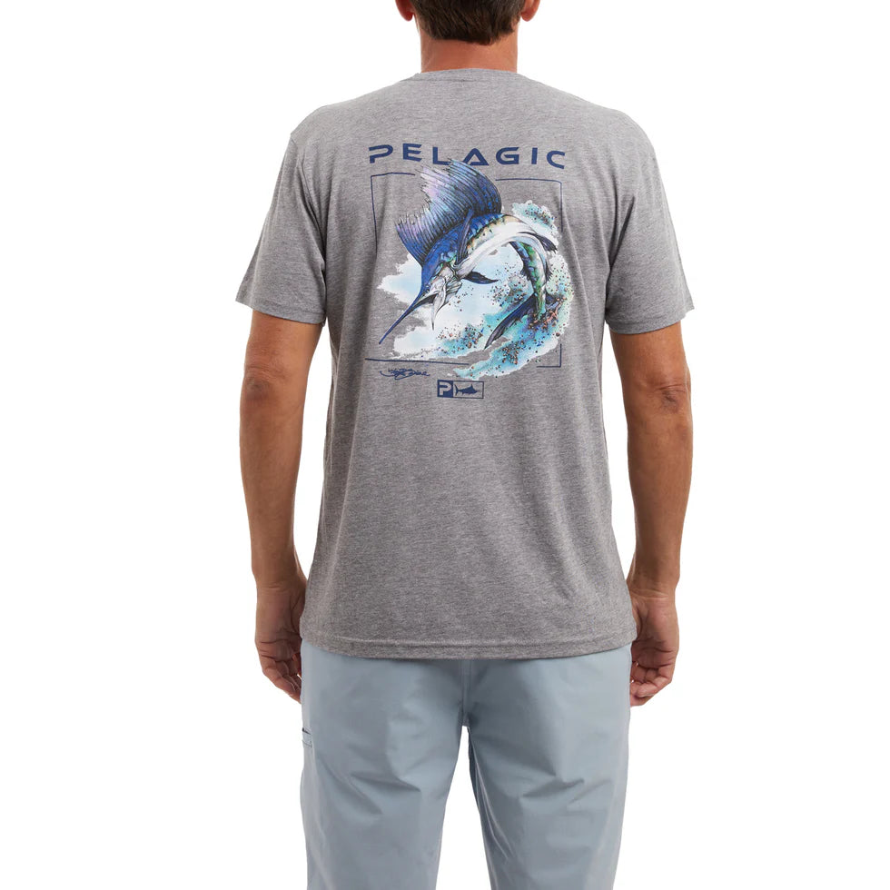 PELAGIC PREM TRIBLEND GOIONE SAILFISH TEE