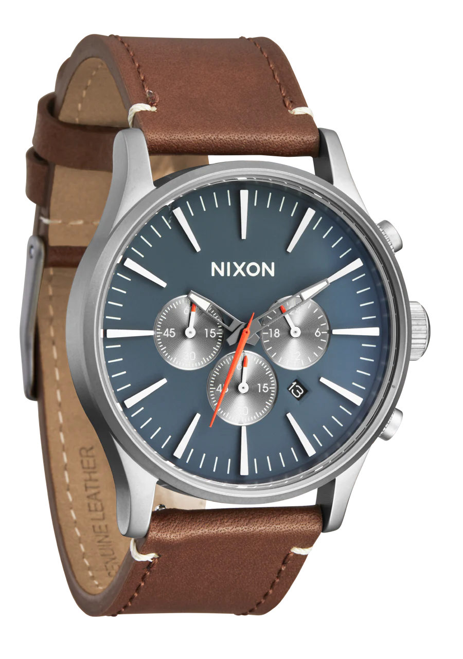 NIXON SENTRY CHRONO LEATHER