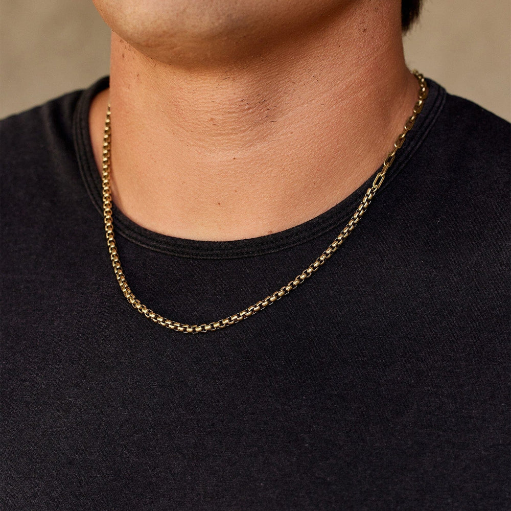 PURA VIDA MEN’S ROLO CHAIN NECKLACE