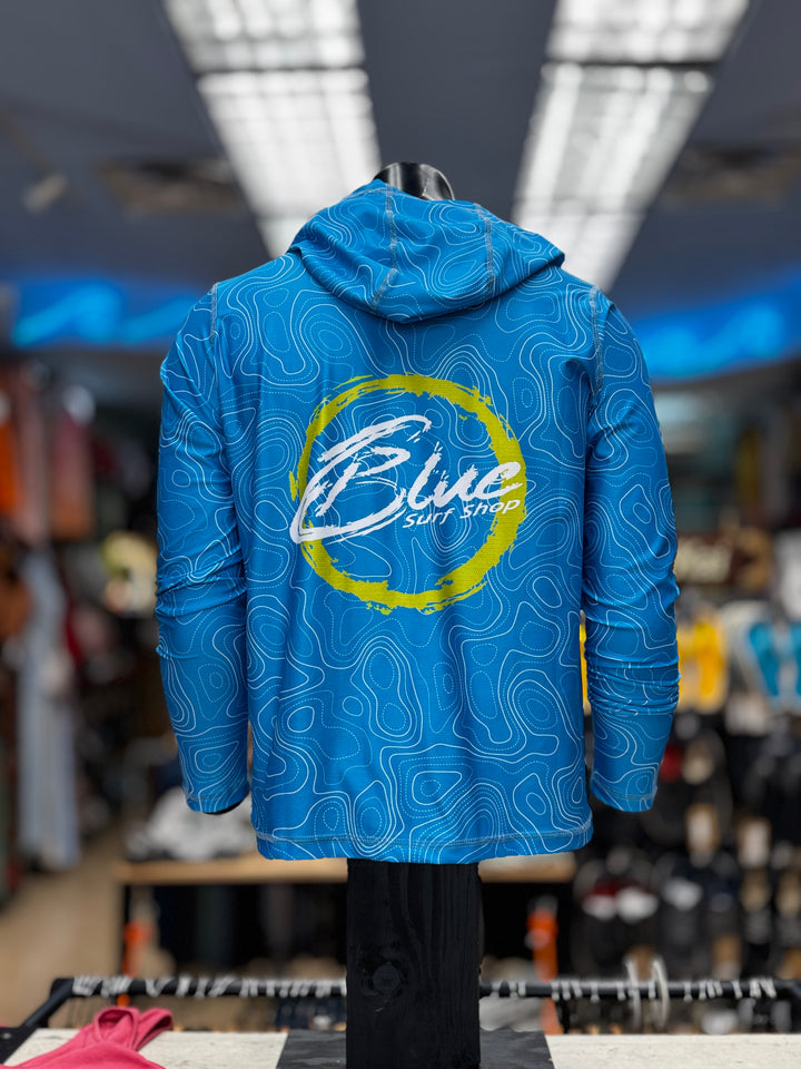 BLUE ULTRA BREATH RASHGUARD - TOPO AQUA