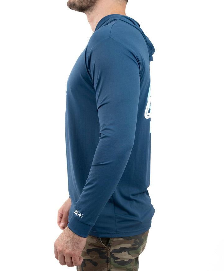 PELAGIC X BLUE AQUATEK RASHGUARD