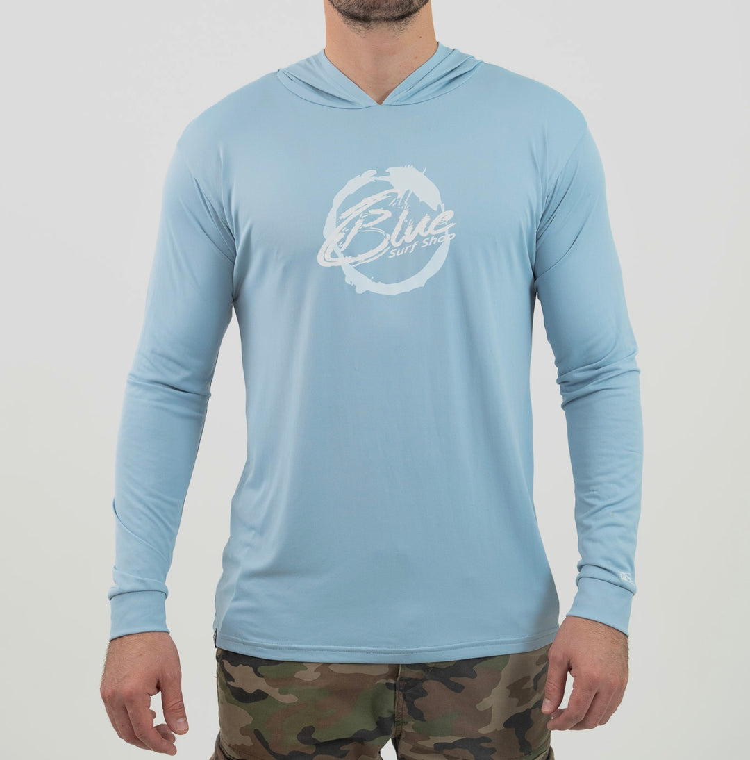 PELAGIC X BLUE AQUATEK RASHGUARD