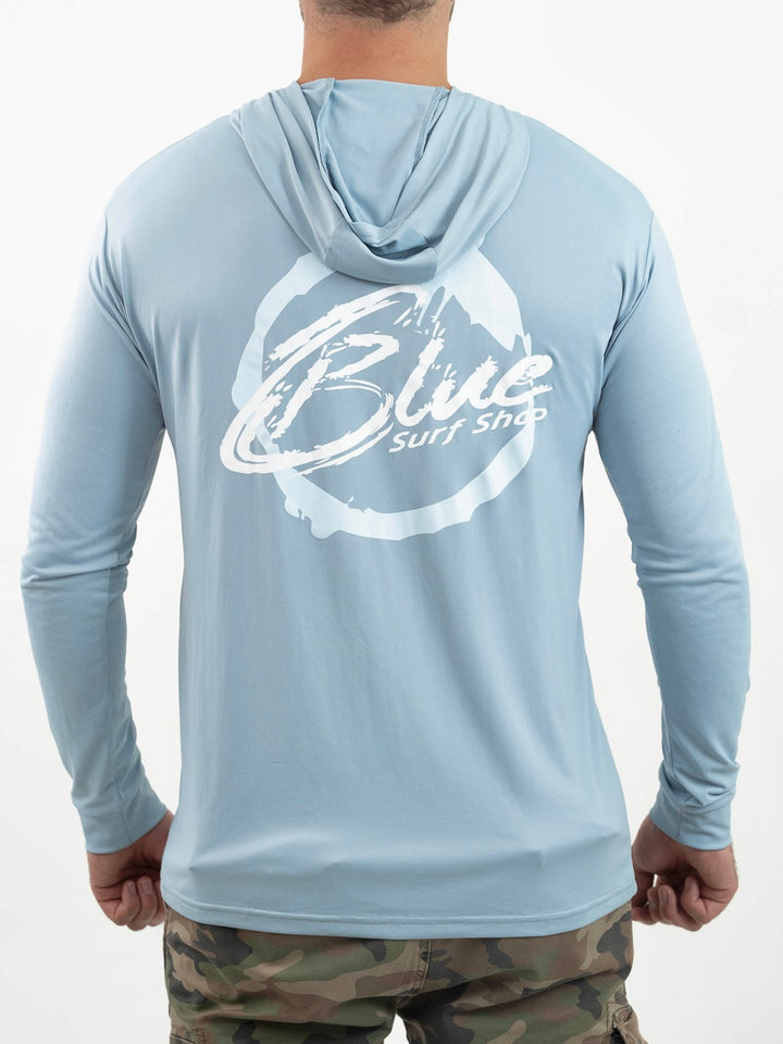 PELAGIC X BLUE AQUATEK RASHGUARD