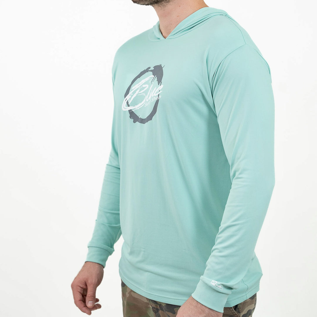 PELAGIC X BLUE AQUATEK RASHGUARD