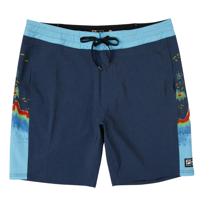 PELAGIC: SIDE SCANNER BOARDSHORTS