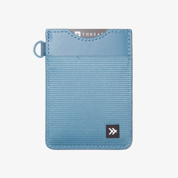 THREAD VERTICAL WALLET - SURF BLUE