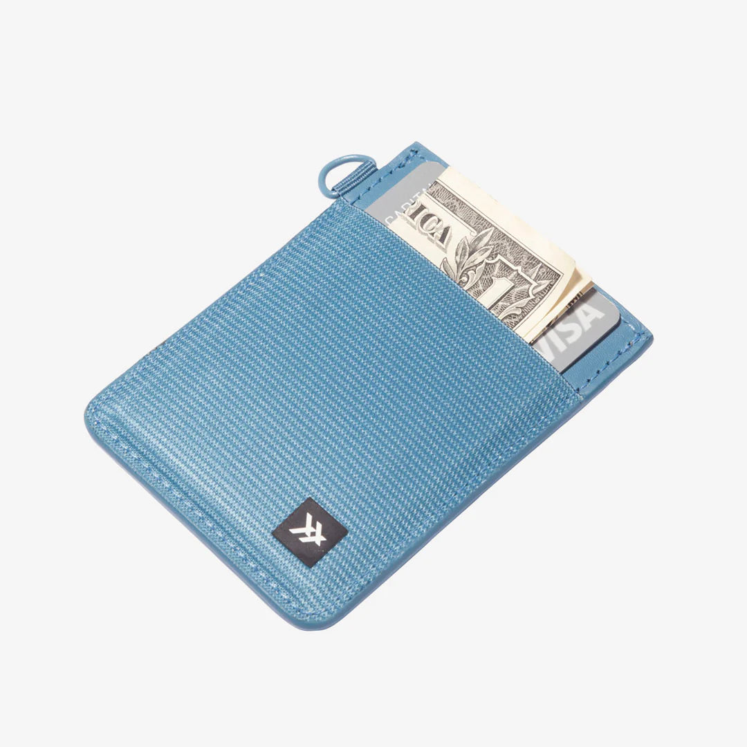 THREAD VERTICAL WALLET - SURF BLUE