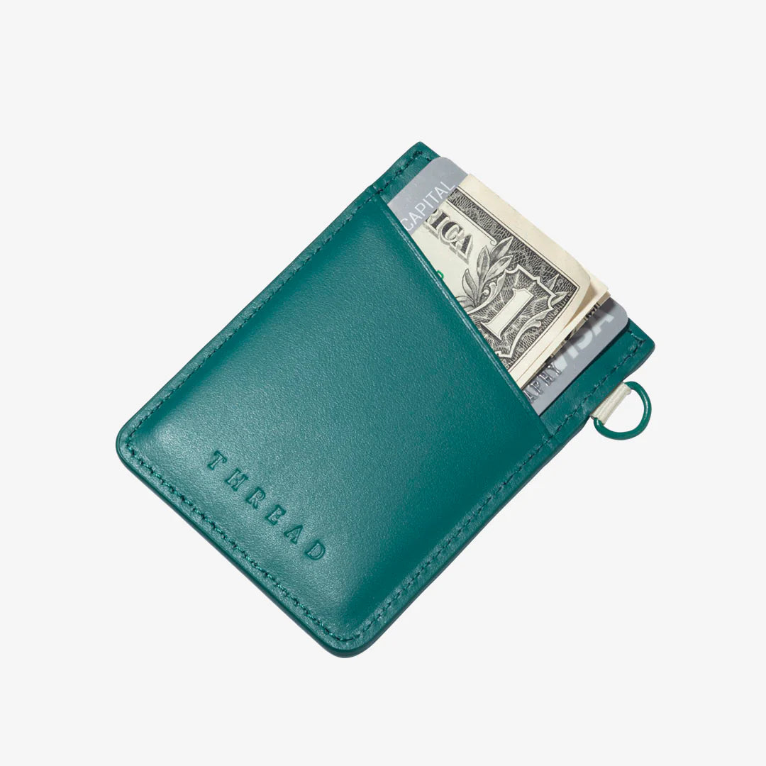 THREAD VERTICAL WALLET - JADE