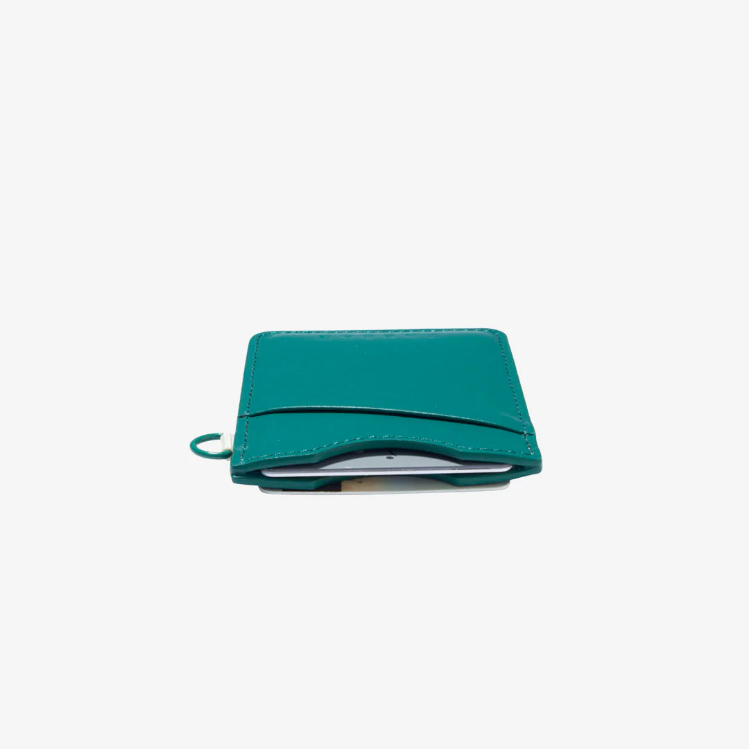 THREAD VERTICAL WALLET - JADE