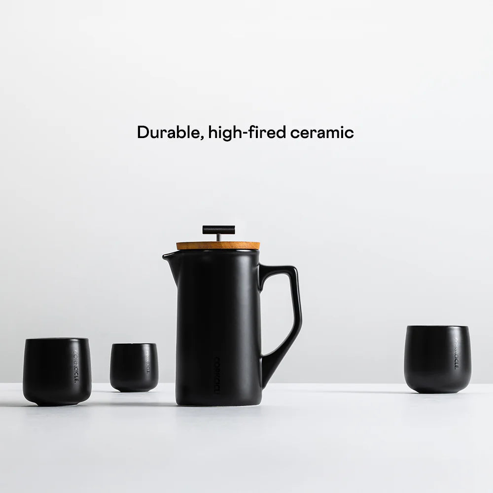 CORKCICLE CERAMIC CAFE CUP 3OZ - OAT MILK