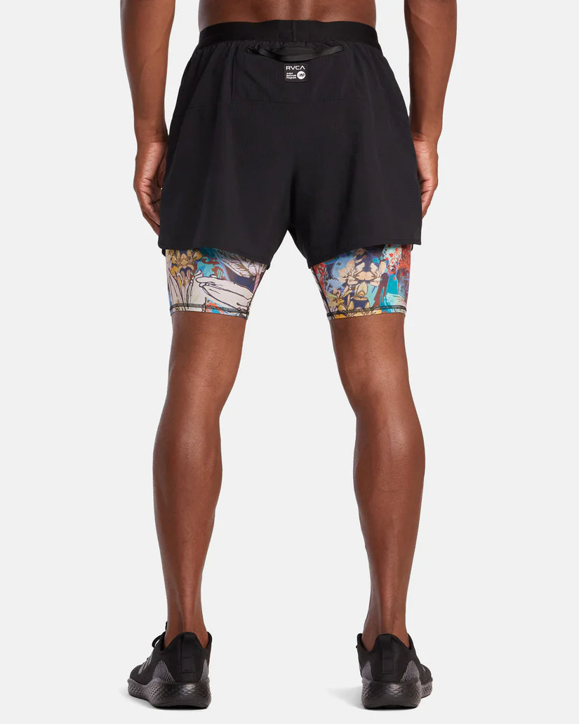 RVCA SAGE VAUGHN RUNNER SHORT