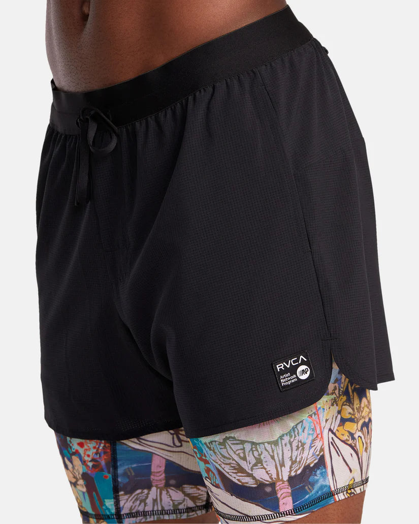 RVCA SAGE VAUGHN RUNNER SHORT