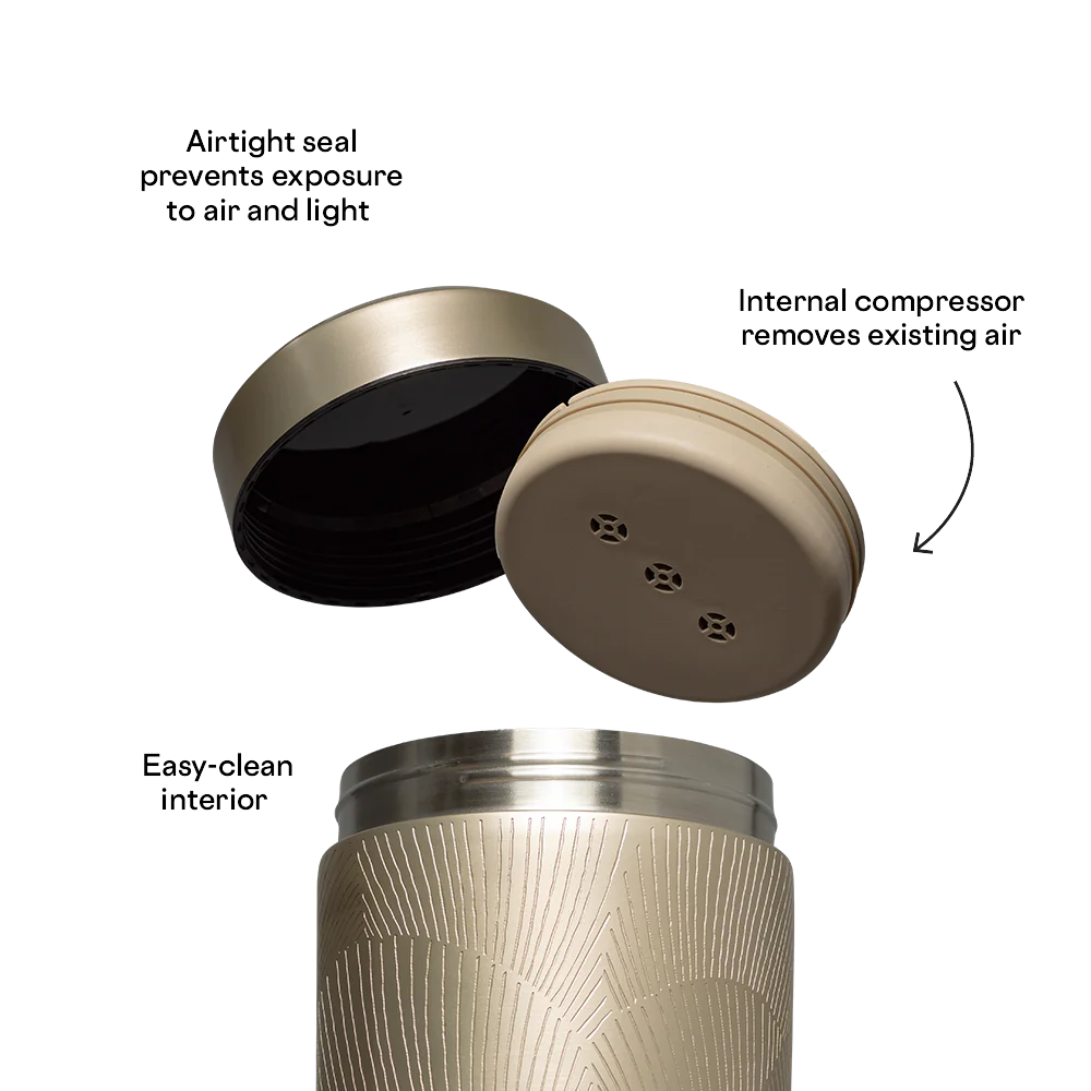 CORKCICLE KEEP FRESH CANISTER - CHAMPAGNE DREAM