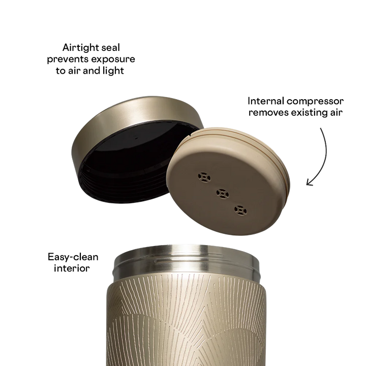CORKCICLE KEEP FRESH CANISTER - CHAMPAGNE DREAM
