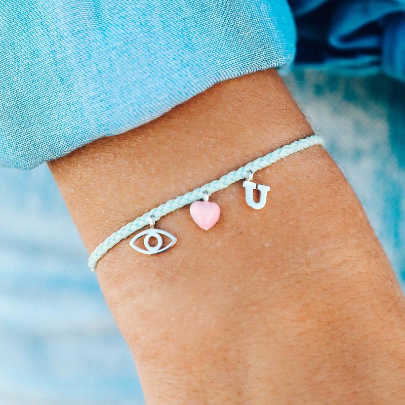 PURA VIDA EYE LOVE YOU BRACELET