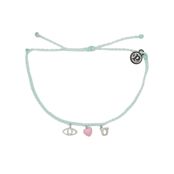 PURA VIDA EYE LOVE YOU BRACELET