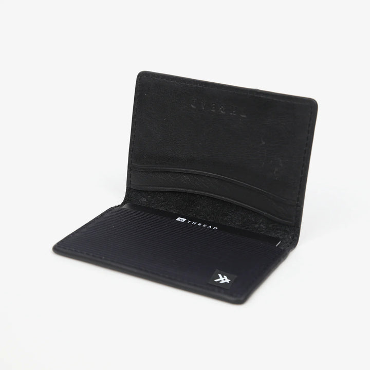 THREAD BIFOLD WALLET - BLACK