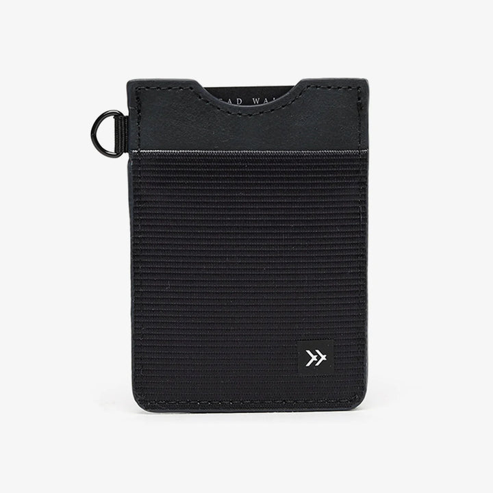 THREAD VERTICAL WALLET - BLACK